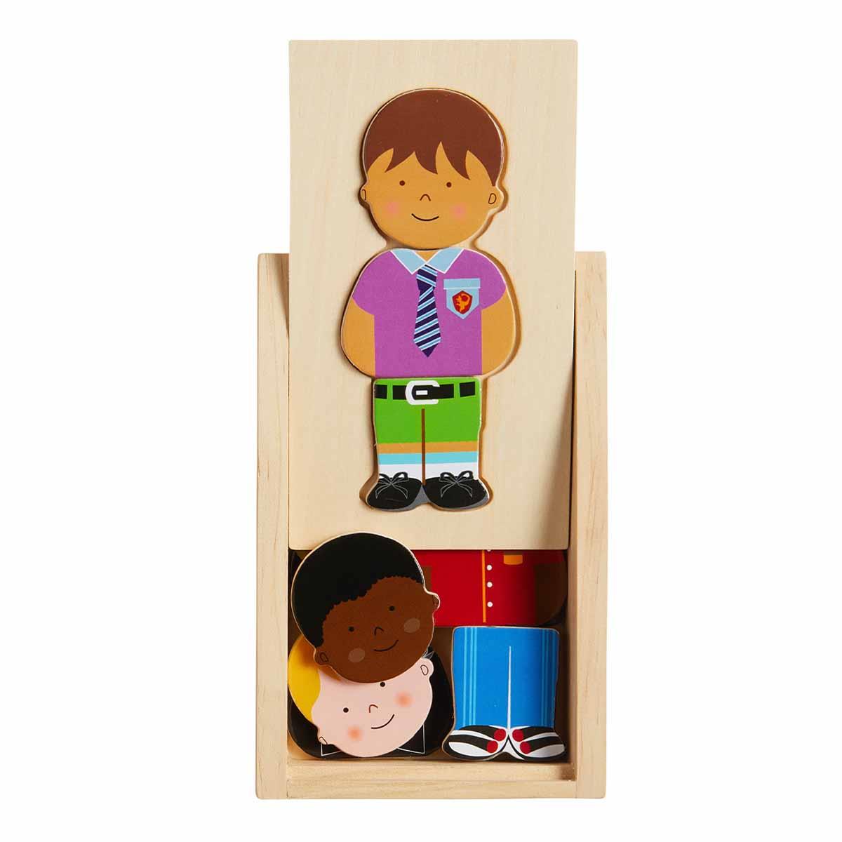 Boxed Dress Up Wooden Toy
