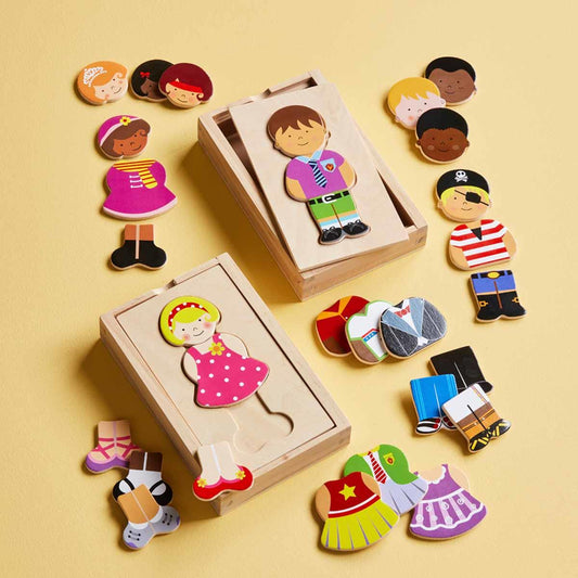 Boxed Dress Up Wooden Toy