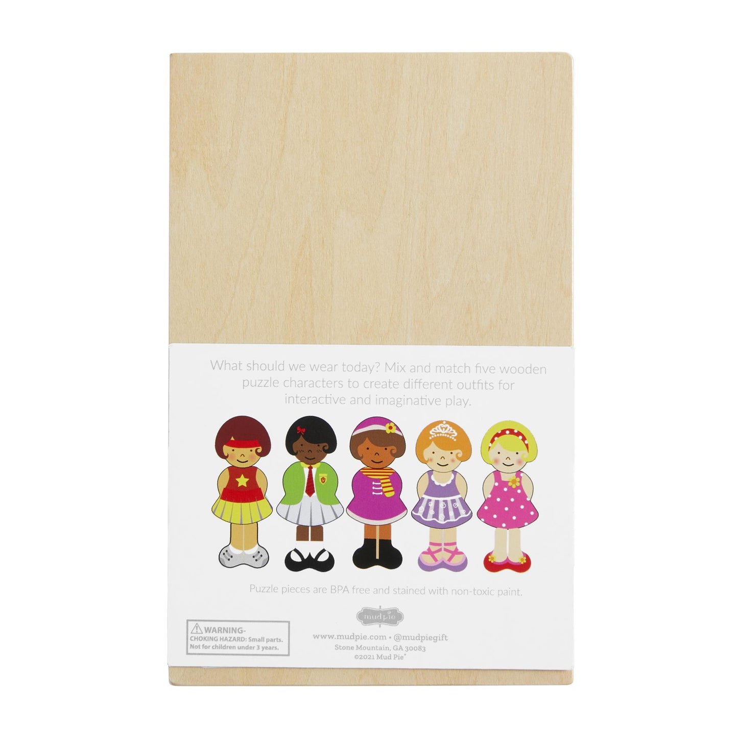 Boxed Dress Up Wooden Toy