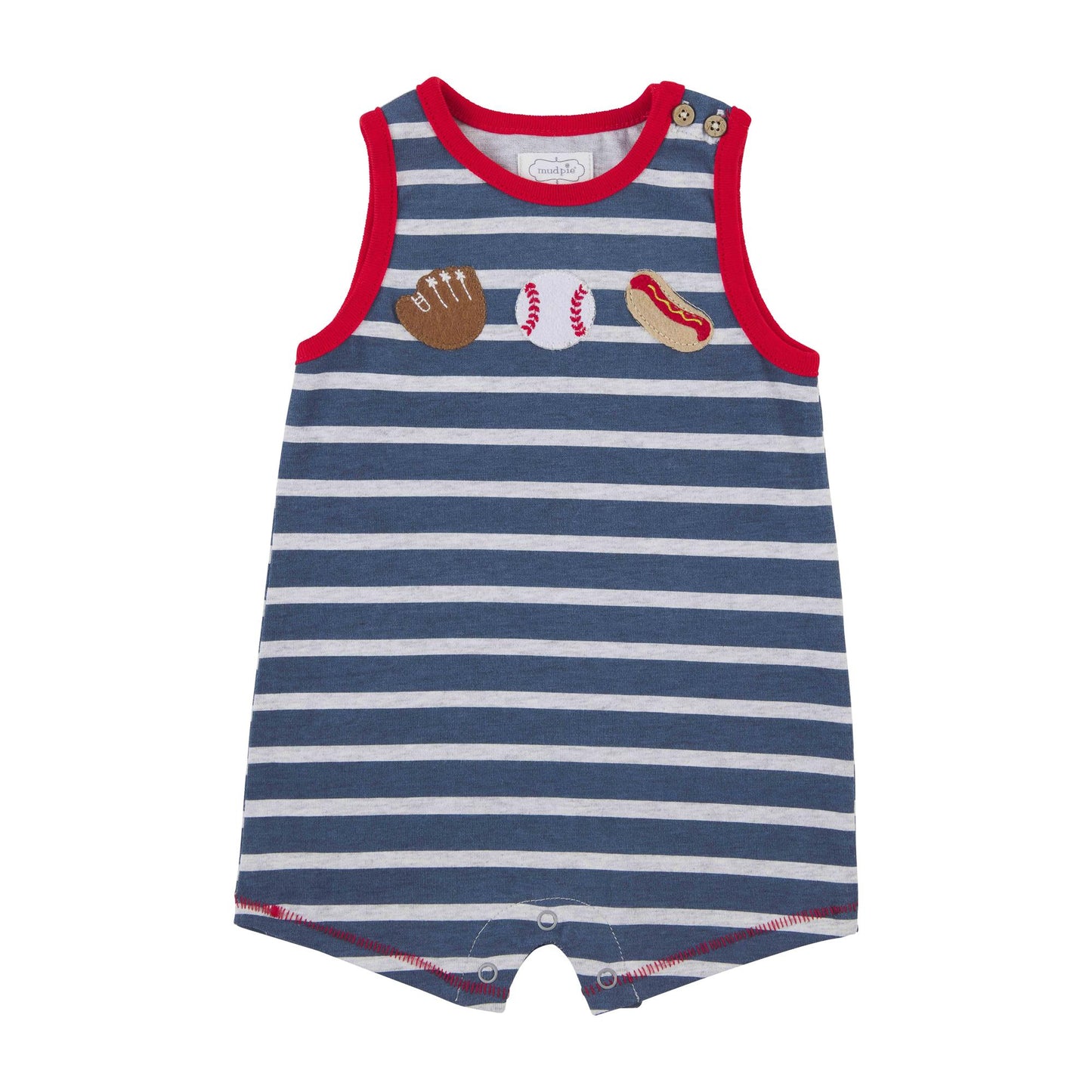 Baseball Romper