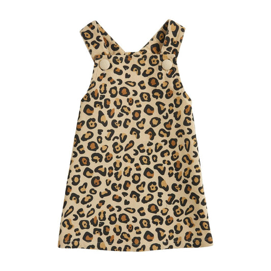 Leopard Overall Dress