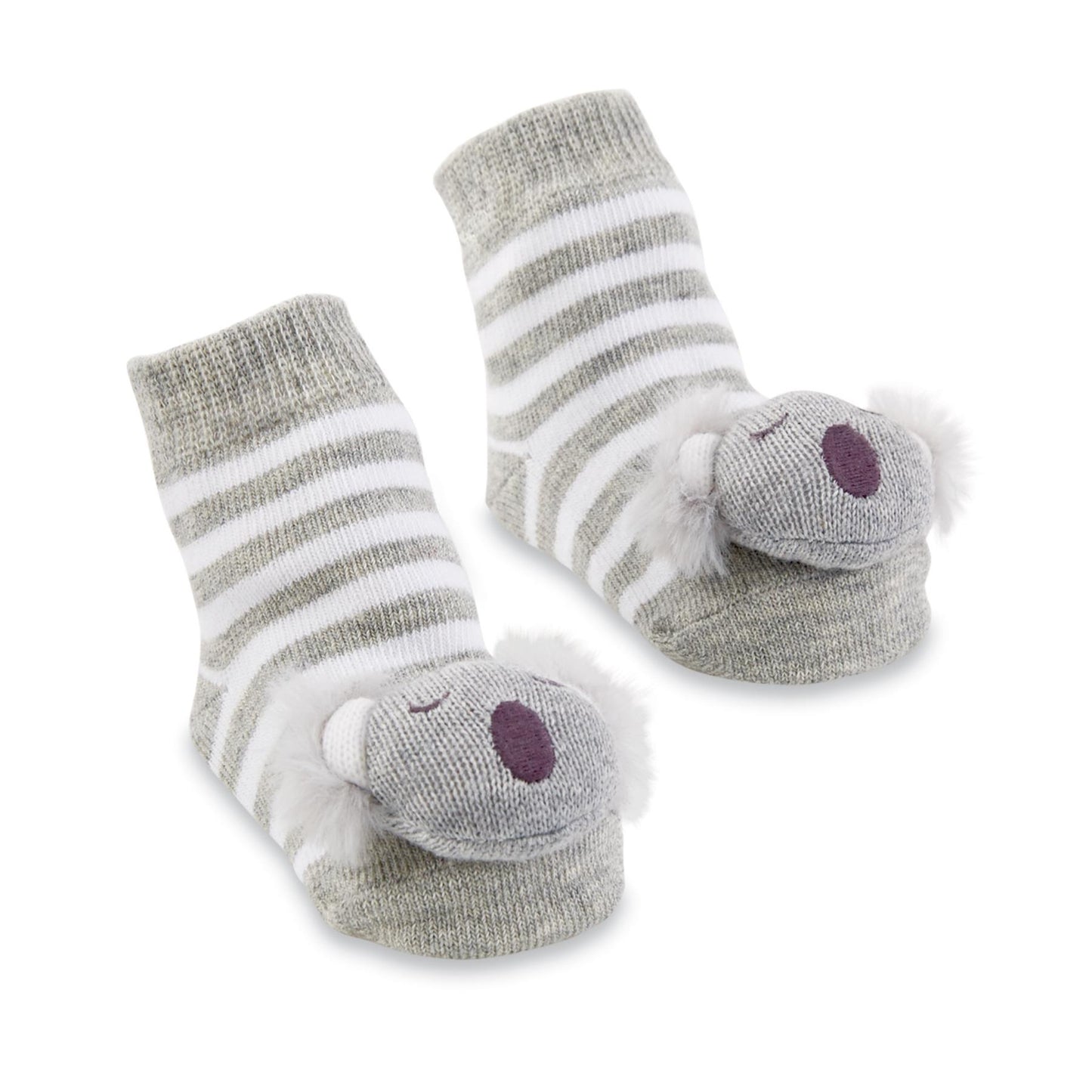 Rattle Toe Socks - 12 Styles - Boy & Girl