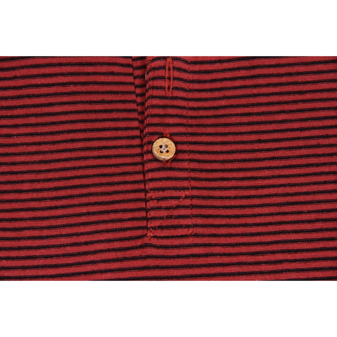 Micro Stripe Henley