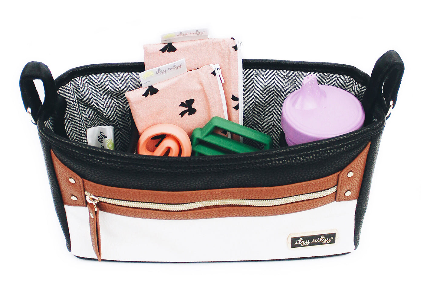Coffee & Cream Travel Stroller Caddy