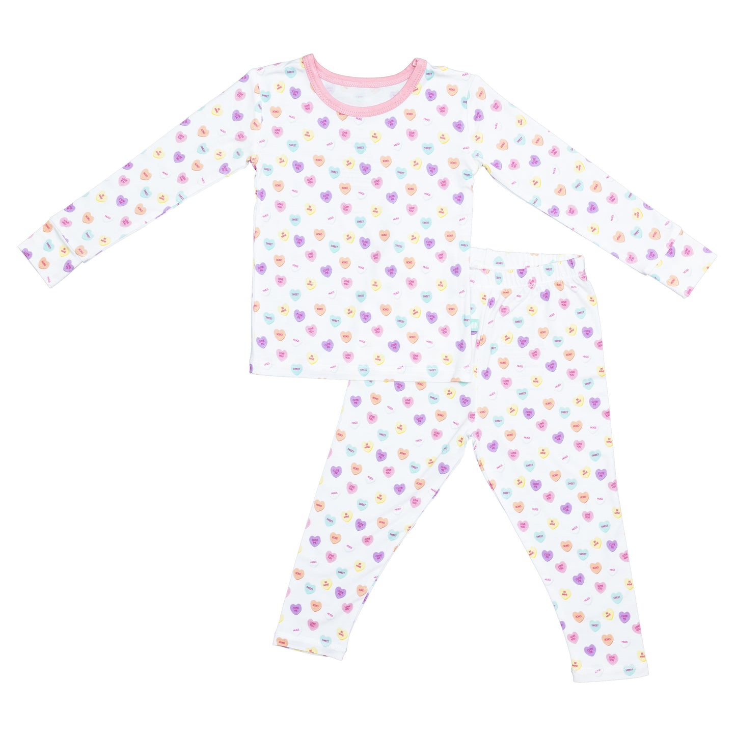Candy Hearts Two Piece Jammies