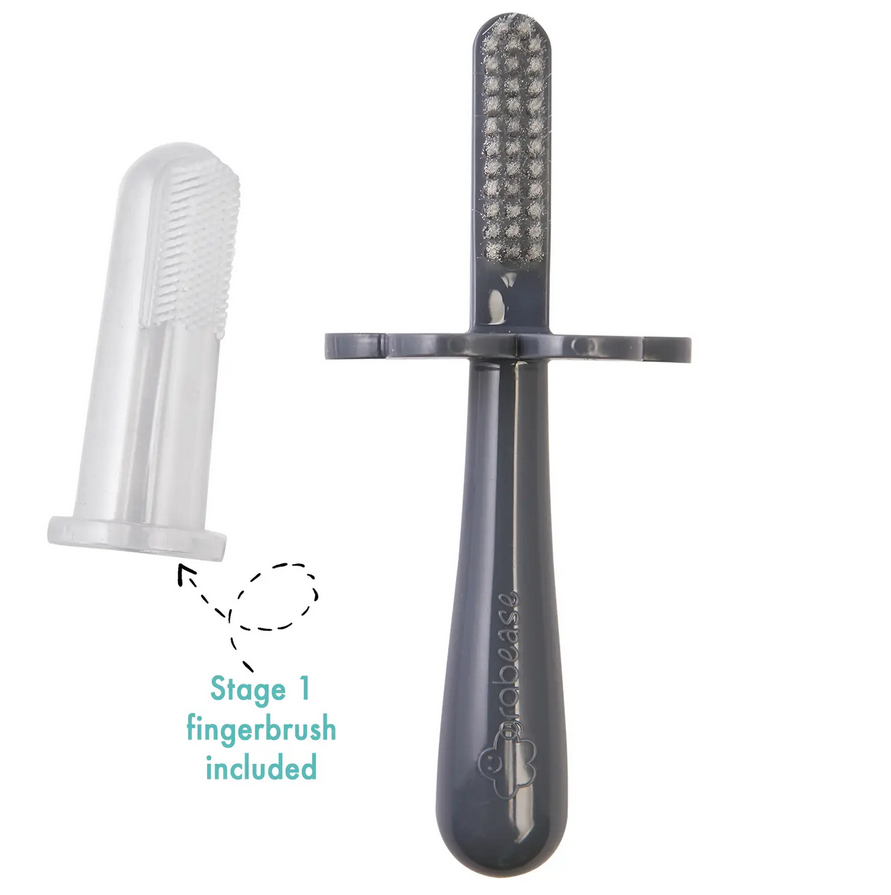 Gray Double Sided Toothbrush