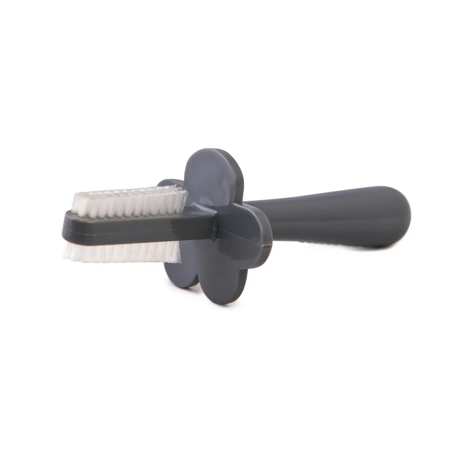 Gray Double Sided Toothbrush