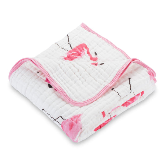 Let's Flamingle Muslin Quilt