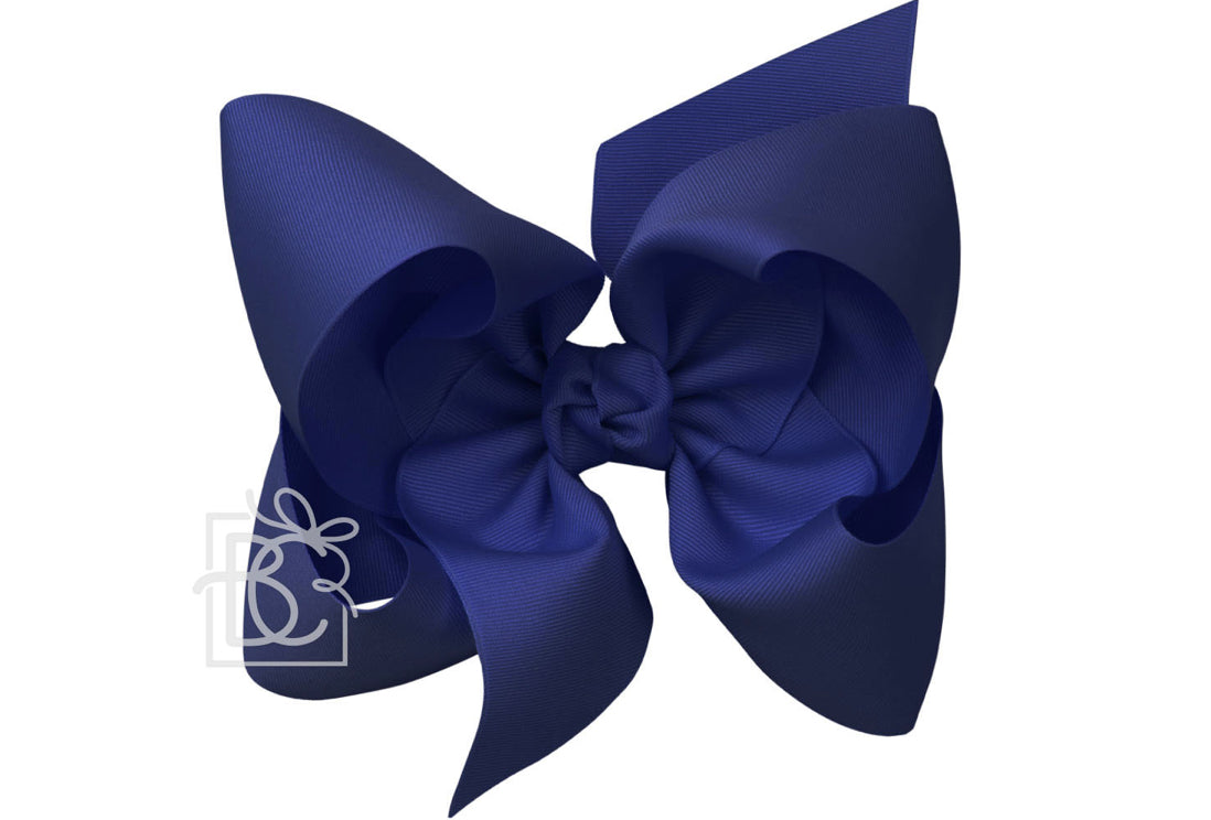 Signature Grossgrain Bow on Clip - 5.5"