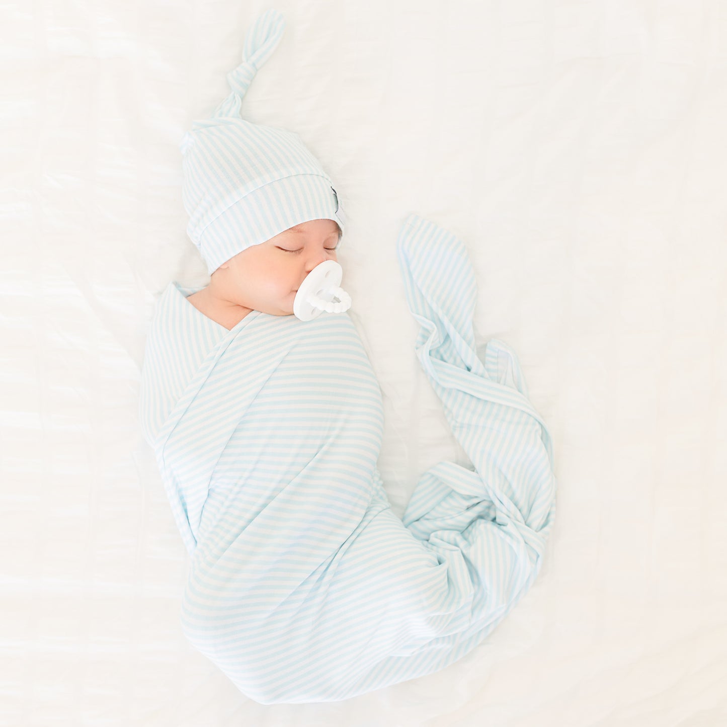 Seersucker Swaddle Blanket