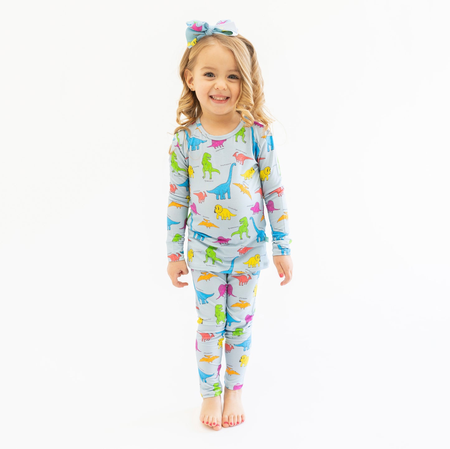Neon Dinos Two Piece Set