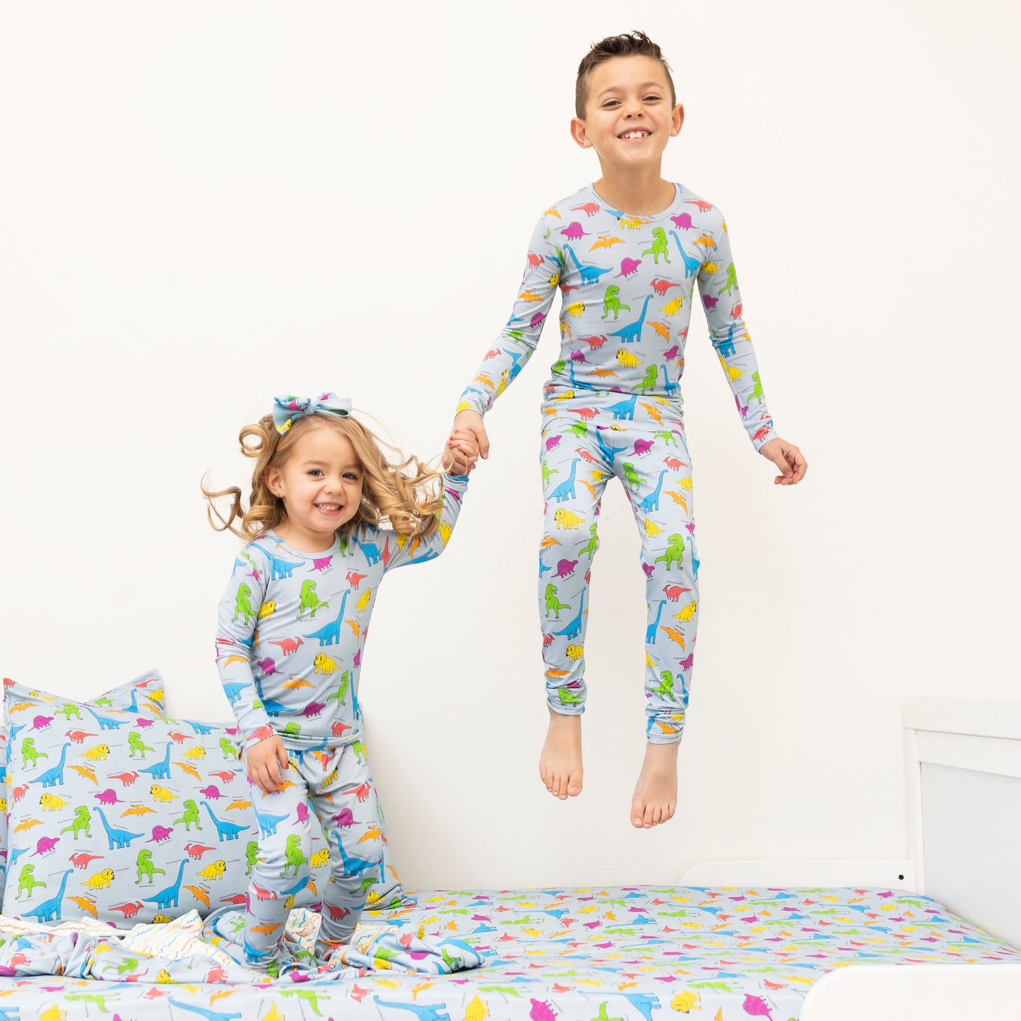 Neon Dinos Two Piece Set