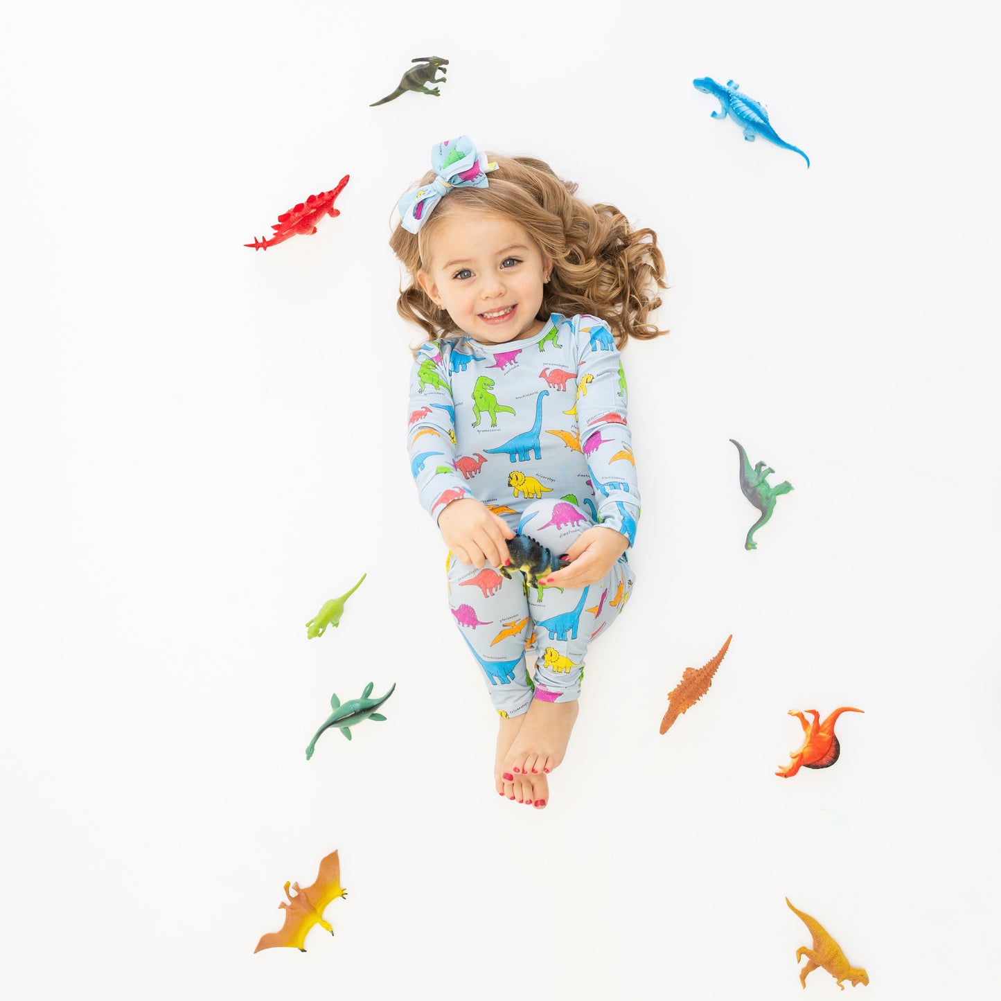 Neon Dinos Two Piece Set