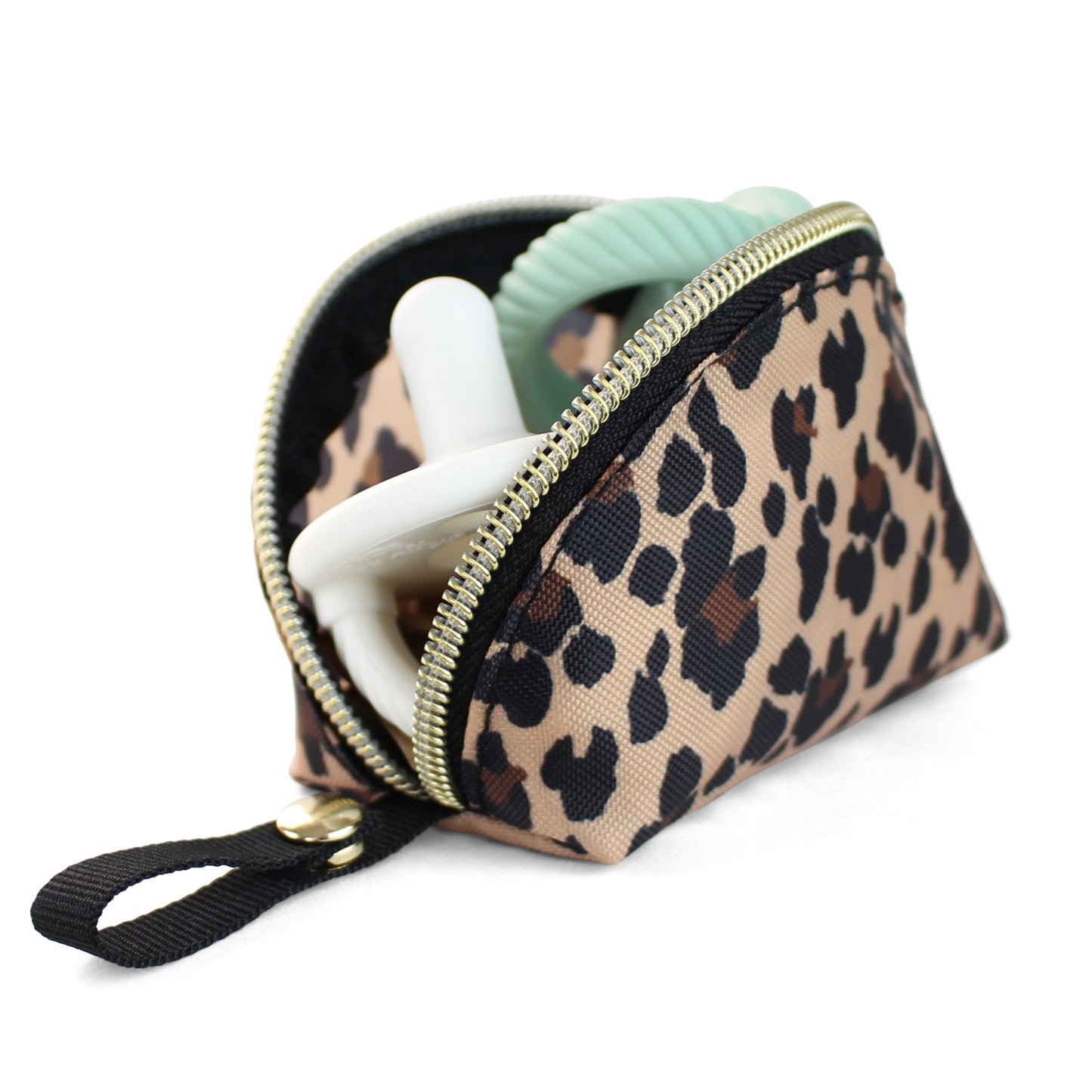 Everything Pouch for Pacifiers, Coins, and More - Leopard