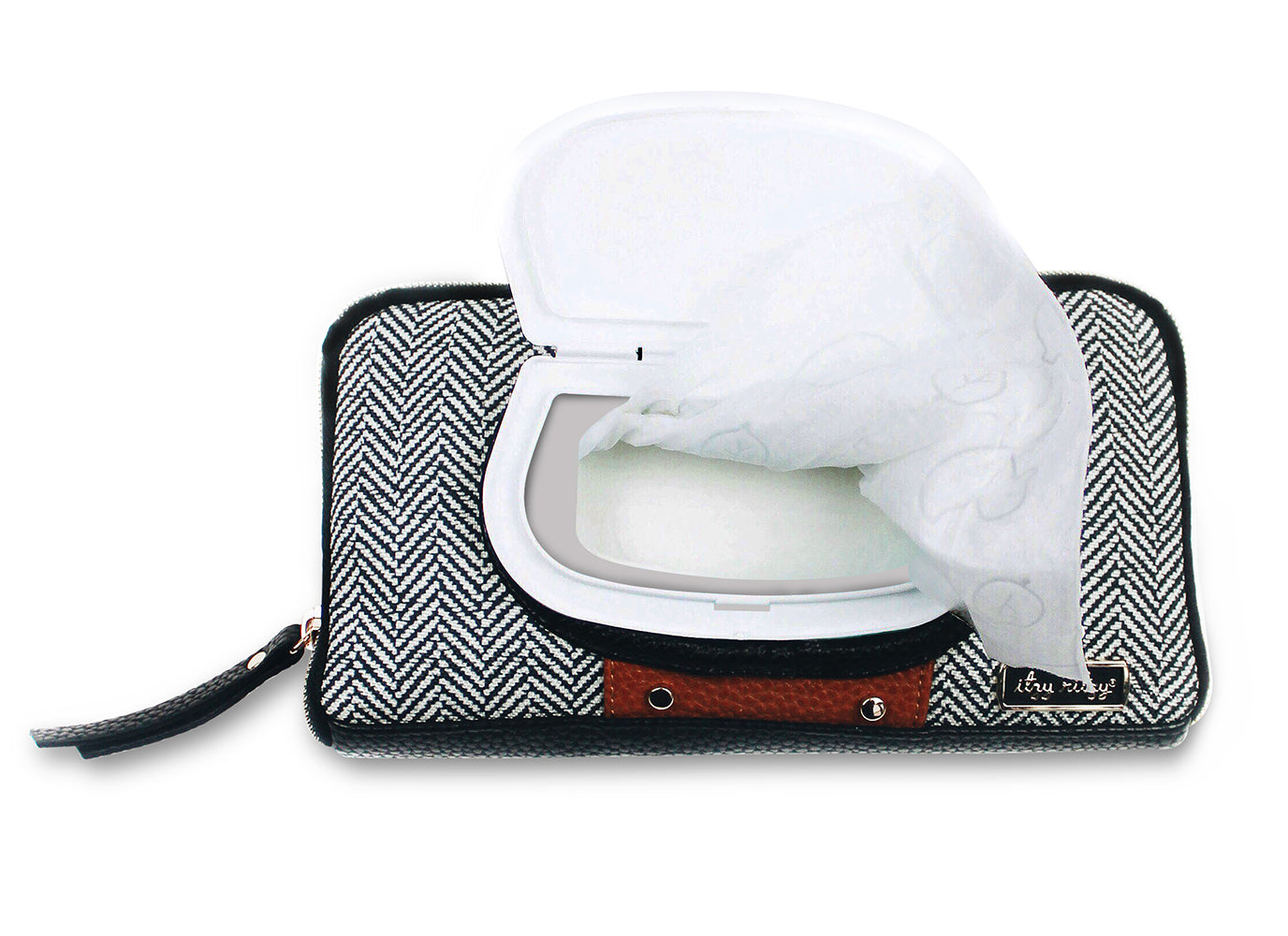 Coffee & Cream Travel Wipe Case