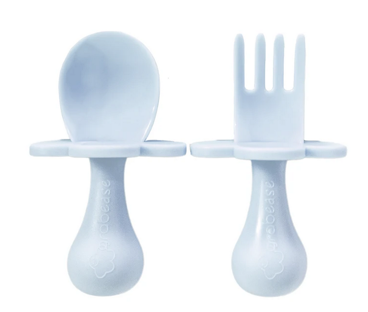 Ice Blue - Toddler Fork & Spoon Set
