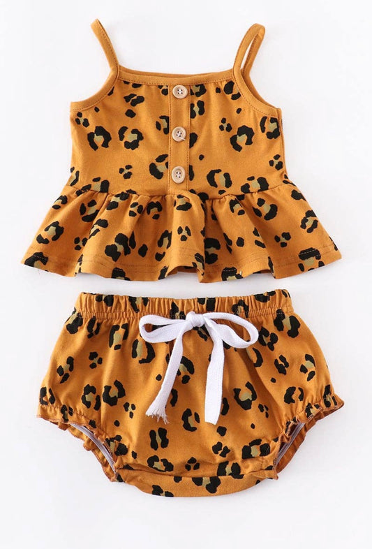 Leopard Bloomer Set