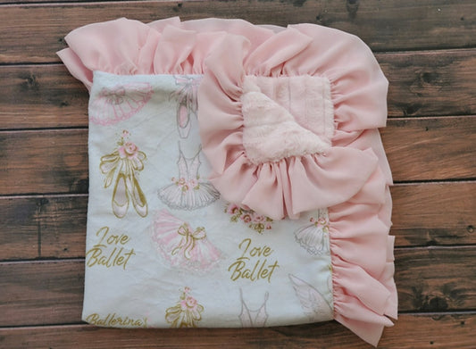 Pretty Ballerina Blanket
