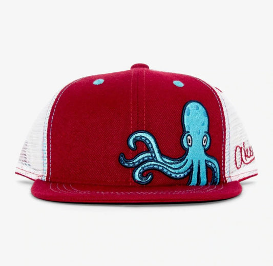 Kids Octopus Trucker Hat