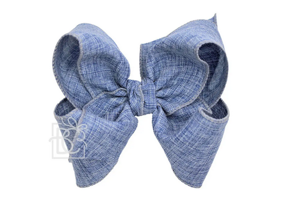 Linen Bows - 5.5"
