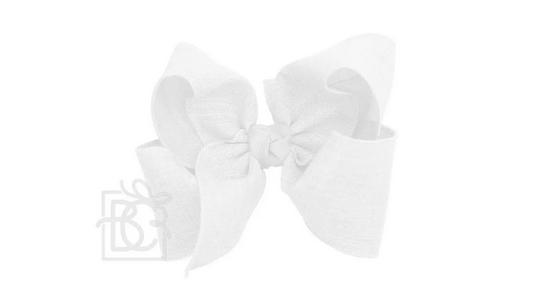 Linen Bows - 5.5"