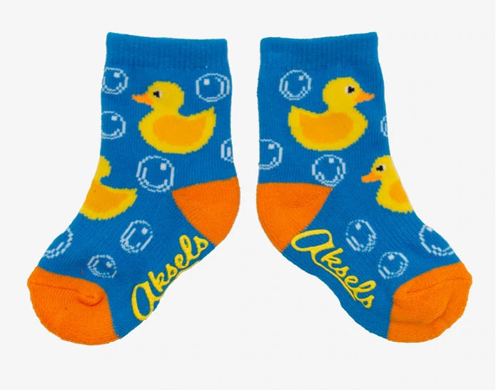Tots Rubber Ducky Socks