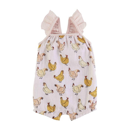 Chicken Baby Romper