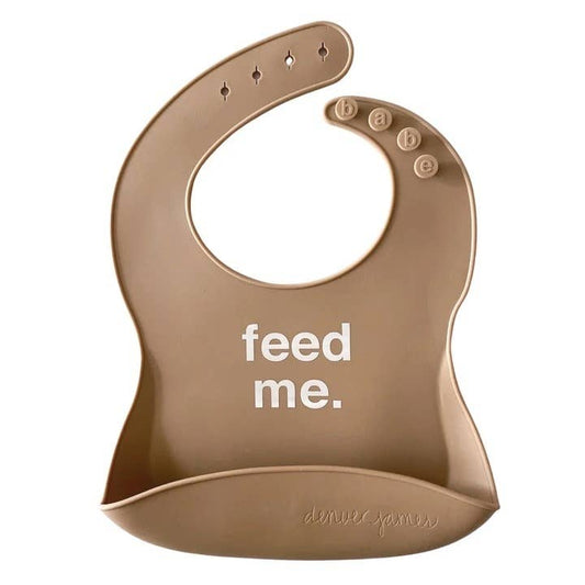 Silicone Bib - Feed Me