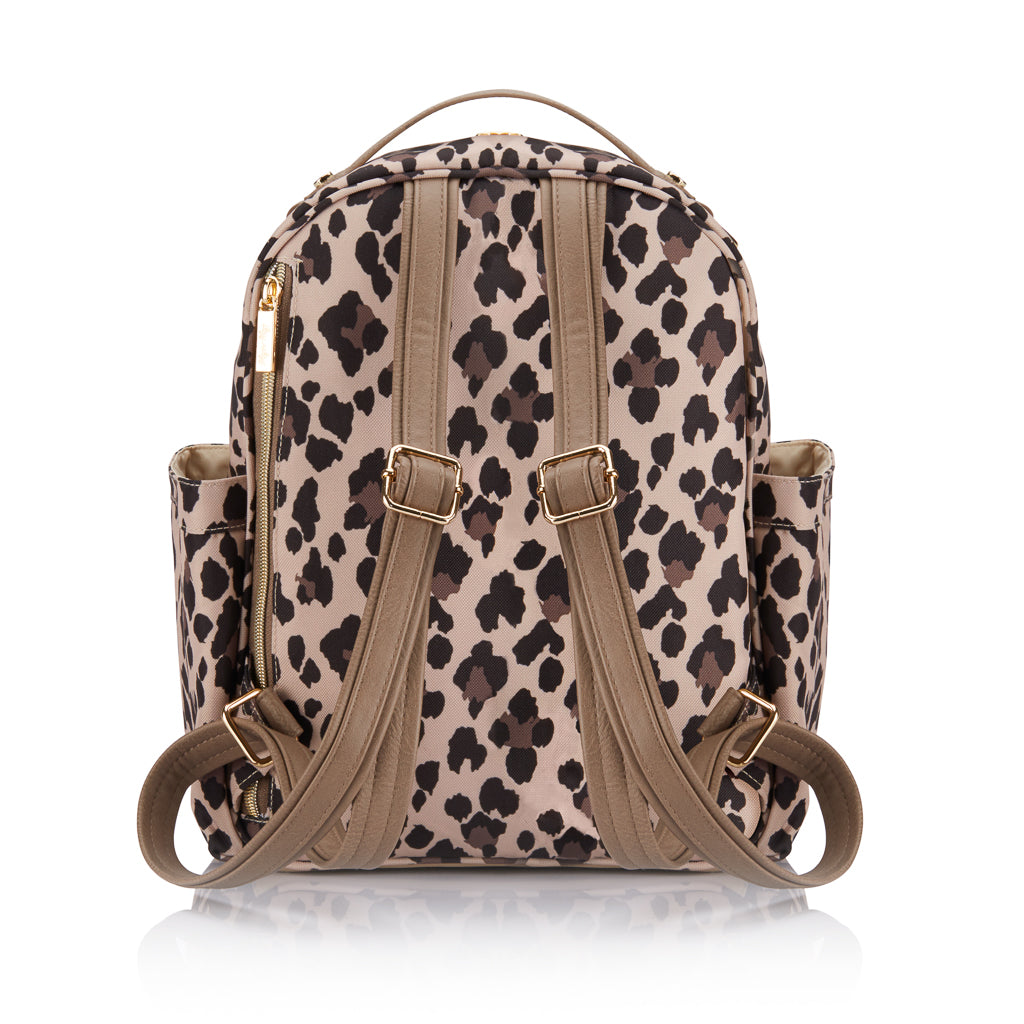 Leopard Itzy Mini Diaper Bag Backpack