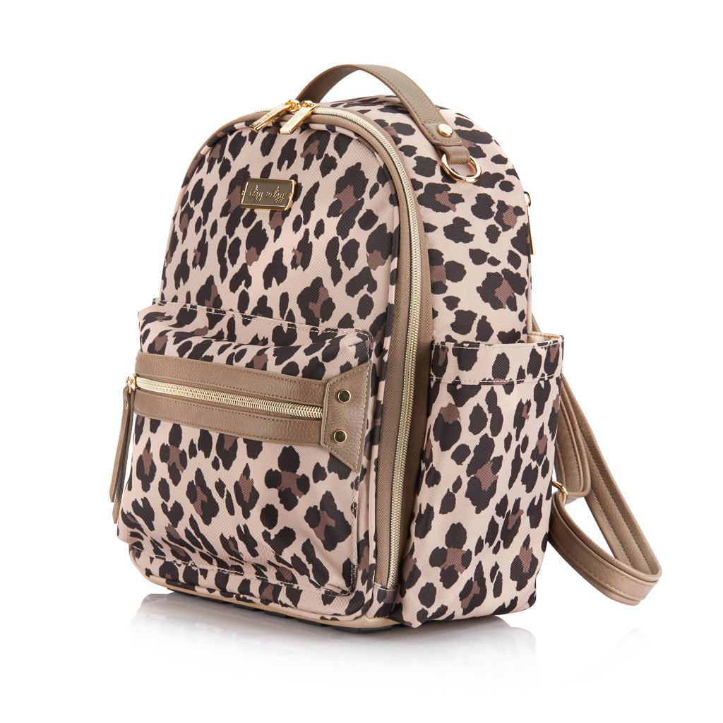 Leopard Itzy Mini Diaper Bag Backpack