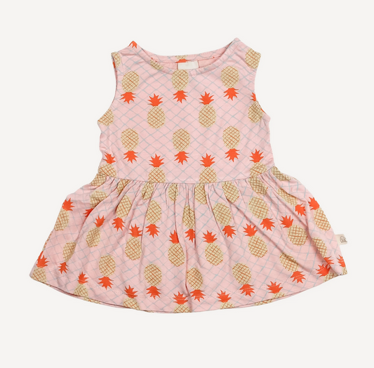 Peplum Top - Pineapples