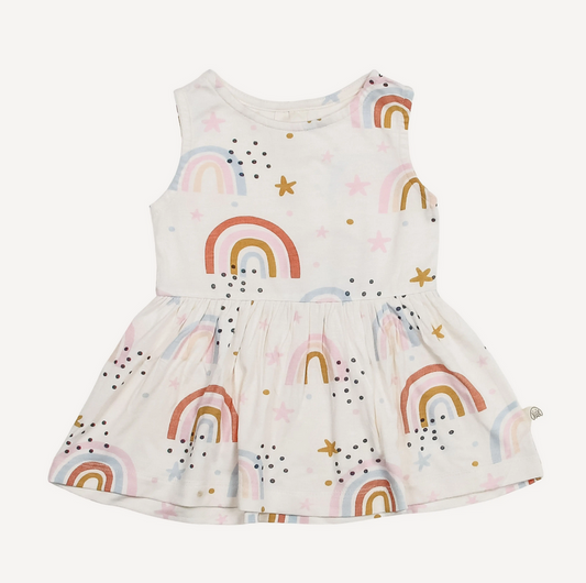 Peplum Top - Rainbows