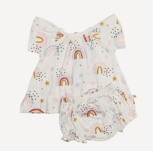 Flutter Bloomer Set - Rainbow