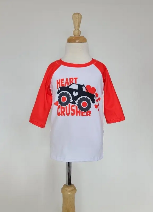 Heart Crusher Raglan Shirt