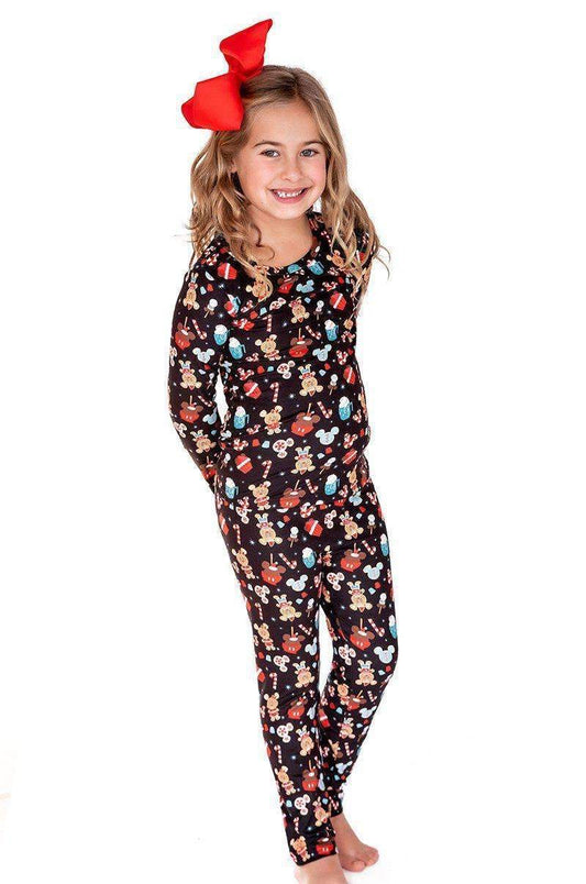 Holiday Gingerbread Cloud Soft Long Sleeve Lounge Set