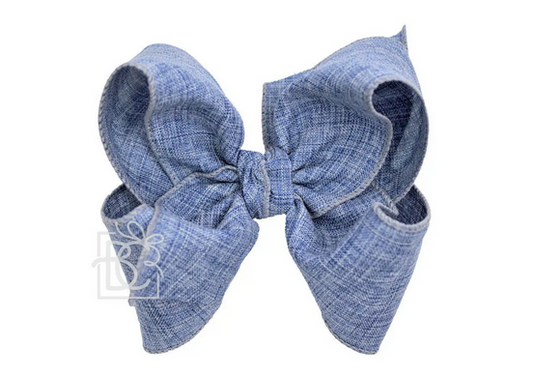 Linen Bows - 5.5"