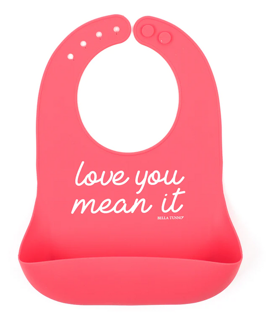 Love You Mean It Wonder Bib