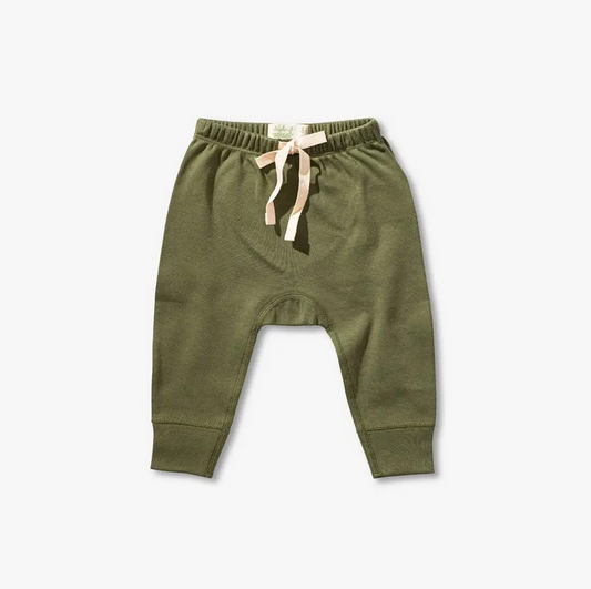 Mistletoe Green Heart Pants