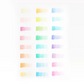 Pastel Hues Colored Pencils - Set of 24